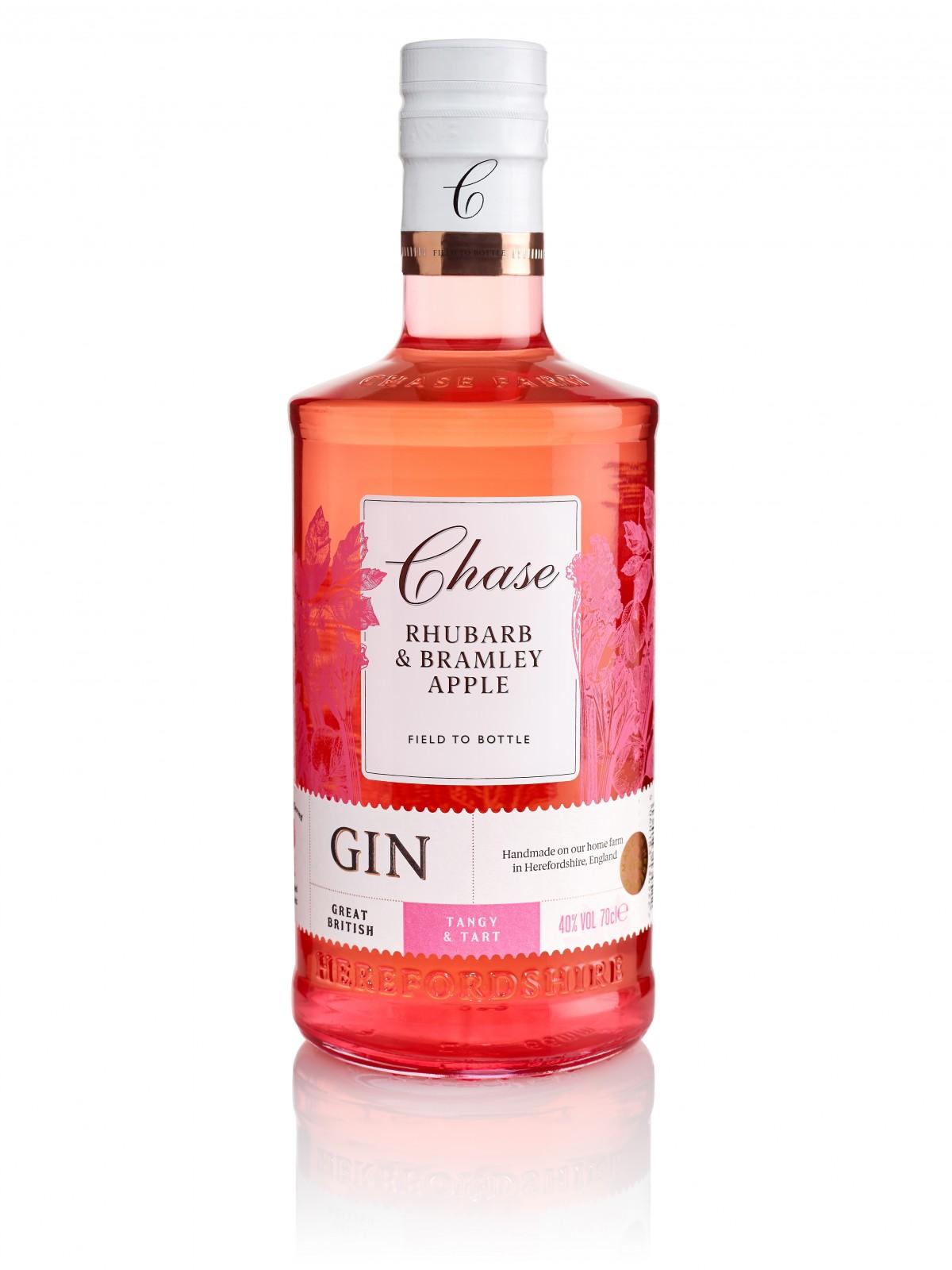 Chase Rhubarb & Bramley Apple Gin - Aelia Duty Free